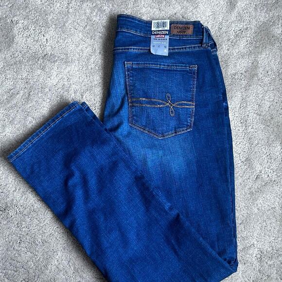 Levis Denizen Women's modern Blue Jeans size 16 NEW!! - Picture 1 of 6